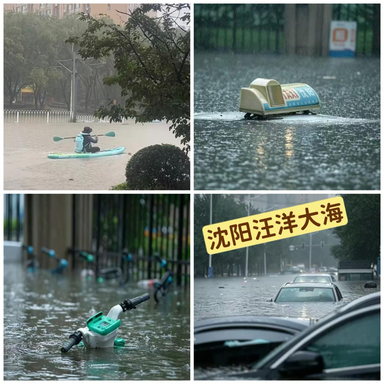 不要灾难娱乐化！
沈阳这场大雨，
我最不理解的，不是没人求救，而是铺天盖地都是在