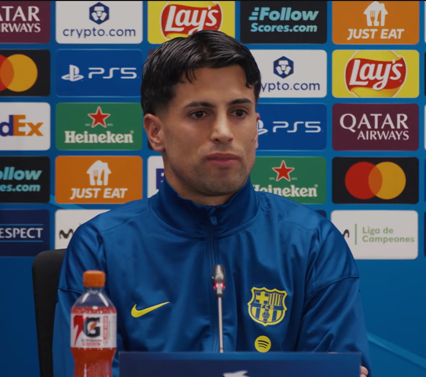 坎塞洛：“加维对我来说是球队的灵魂人物。无论场上场下，他所做的一切都影响巨大。他