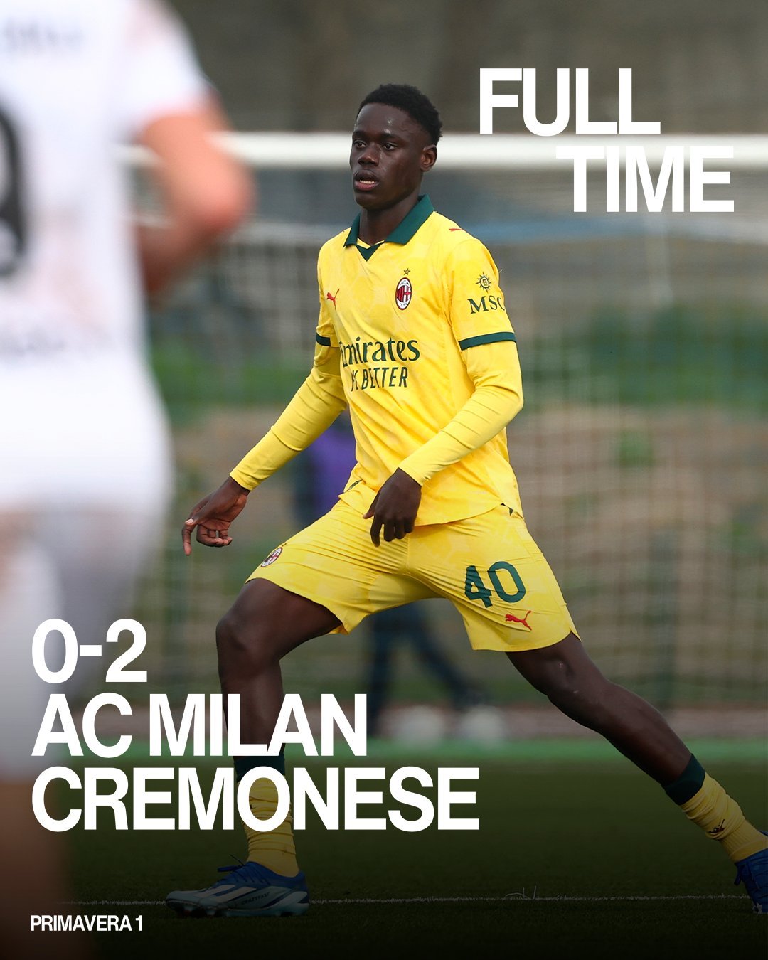 【预备队赛果】 2025-26赛季意甲 预备队联赛第28轮：🔴⚫️ 米兰预备队