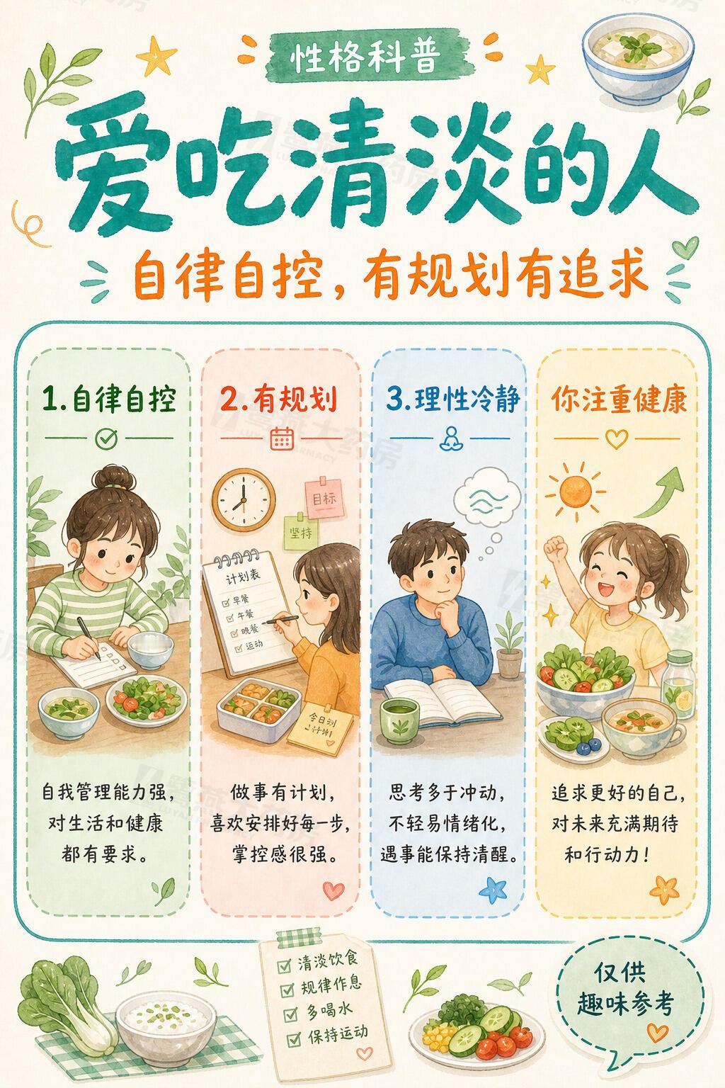 口味代表了你的身体状态口味也一定程度反映了性格·嗜酸者追求完美：醋、柠檬、梅子、