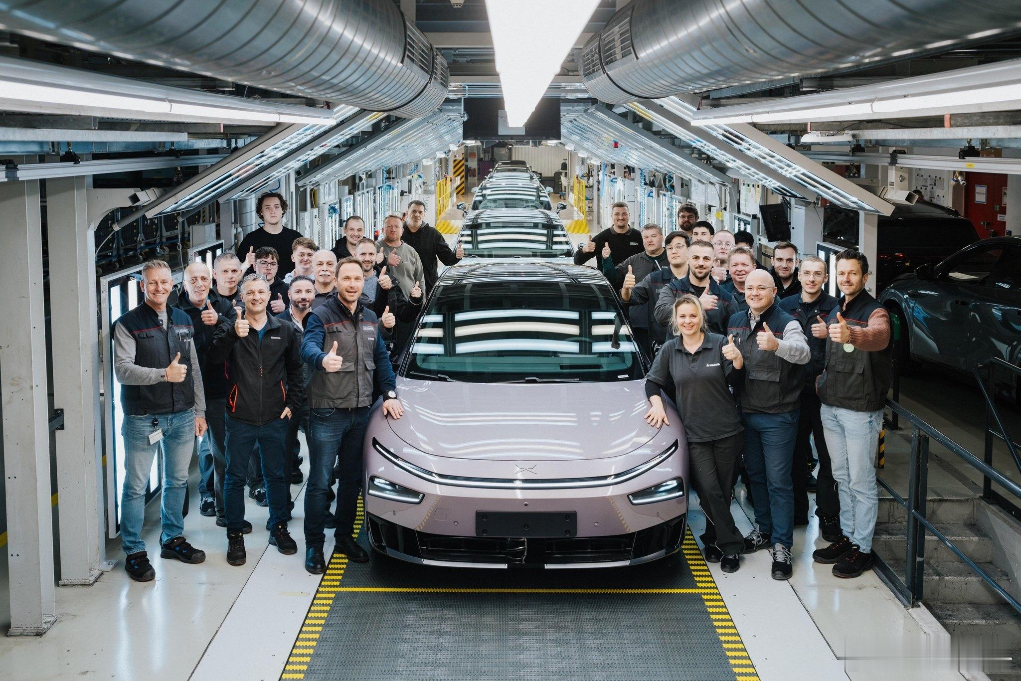 小鹏P7+在欧洲奥地利格拉茨的试生产已完成，是小鹏的首款全球化车型，将于1月9日