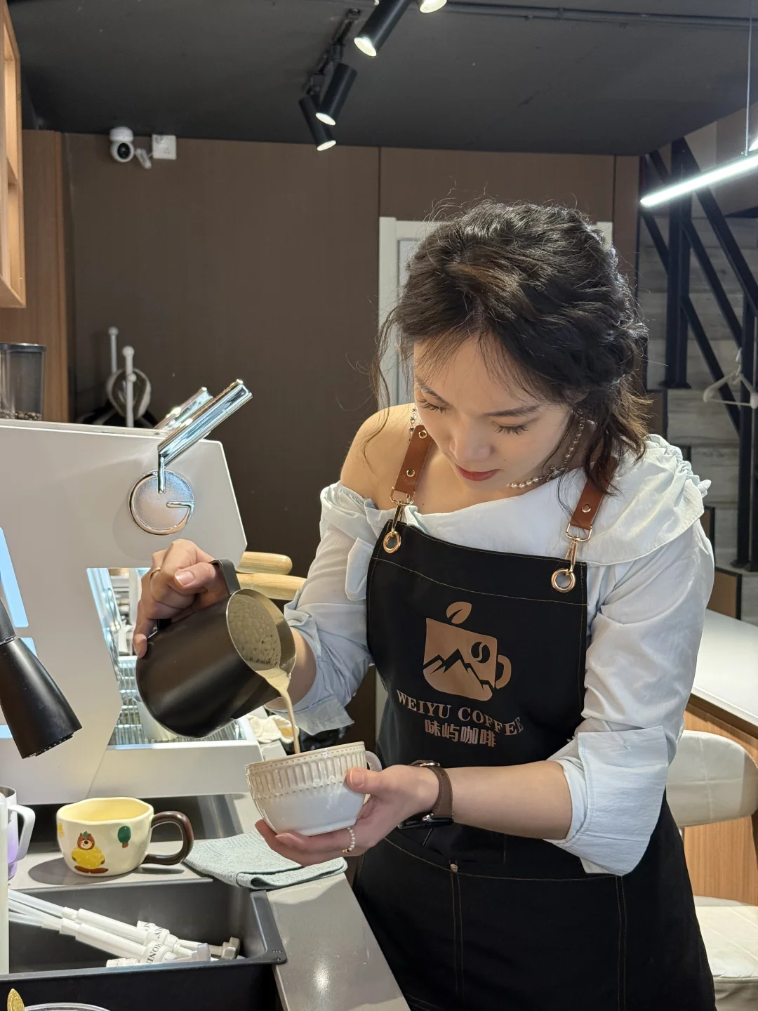 佳木斯咖啡店已经升级到可以学习制作咖啡啦