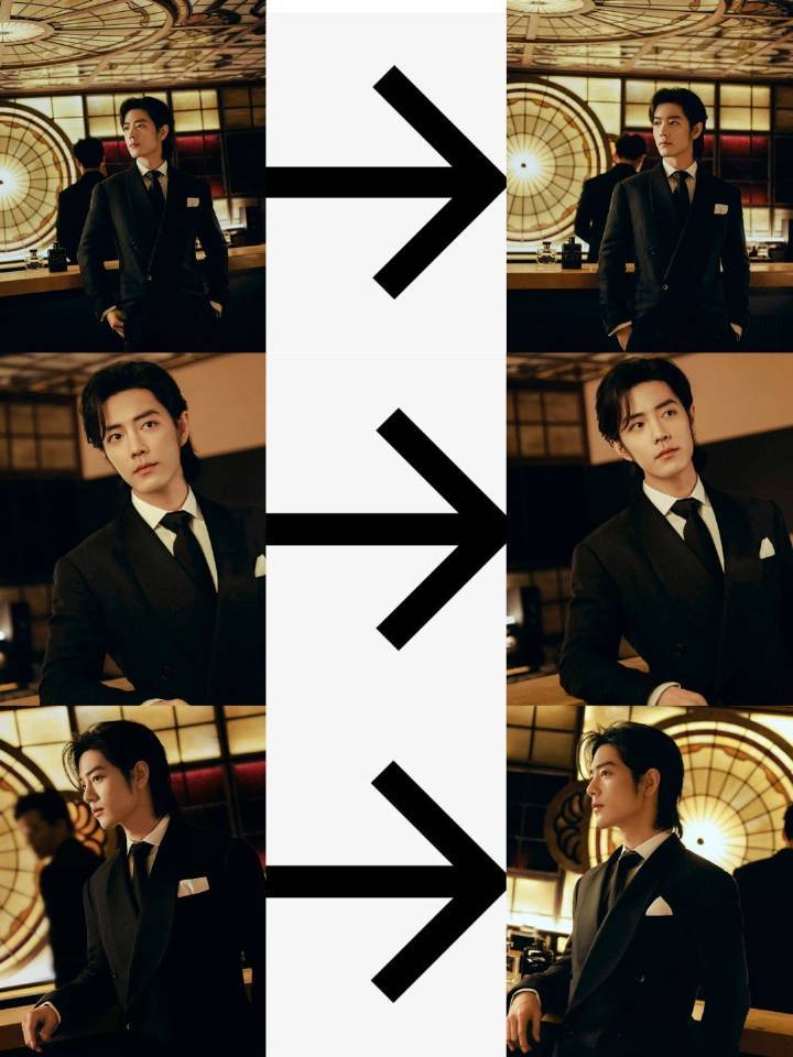 #肖战放饭#只要镜头倾斜0.5度，就可以得到完美出片！没有技巧，就是纯帅[舔屏]