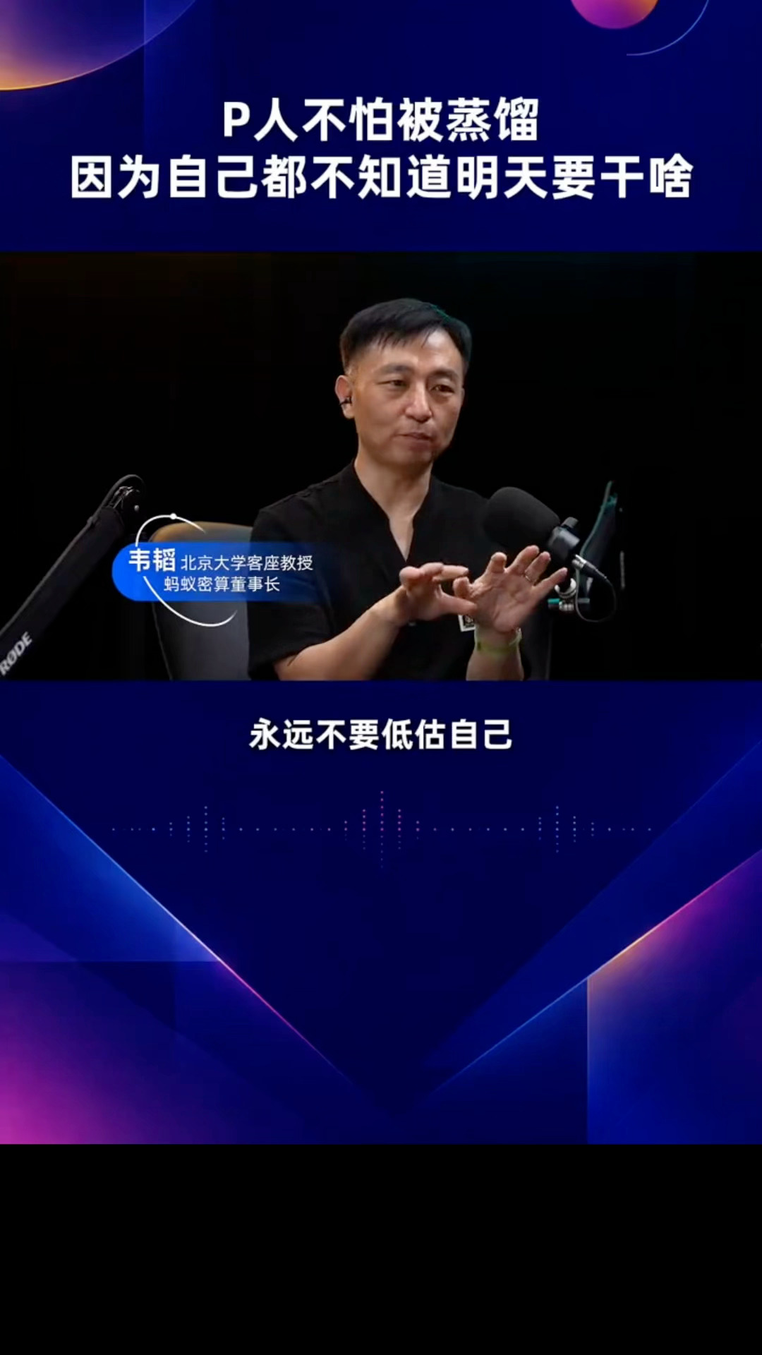 北大教授说P人最不怕AI蒸馏北大教授说AI蒸不掉P人P人狂喜！终于找到我们的时代