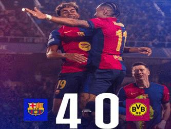 909 天等待终圆梦！巴萨 4-0 横扫毕巴，诺坎普狂欢夜
诺坎普球场沸腾了！时