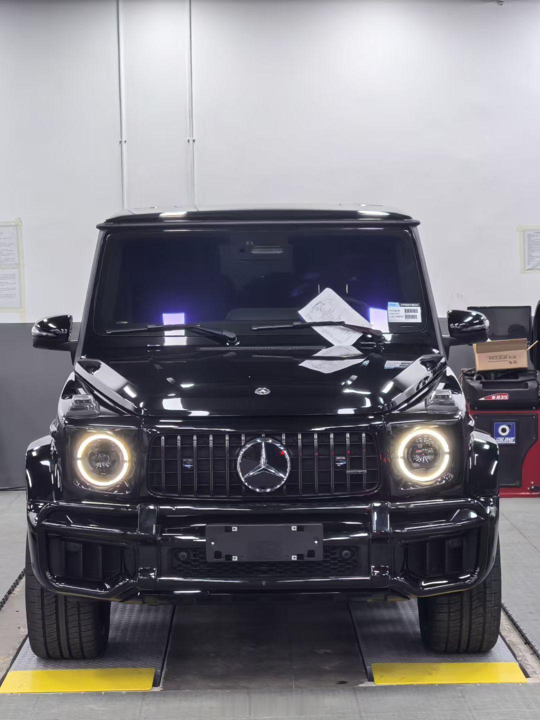🔥彻底解决雷达误报！AKPA-25款大G护杠实测一天装4套！原厂漆面又黑又硬又