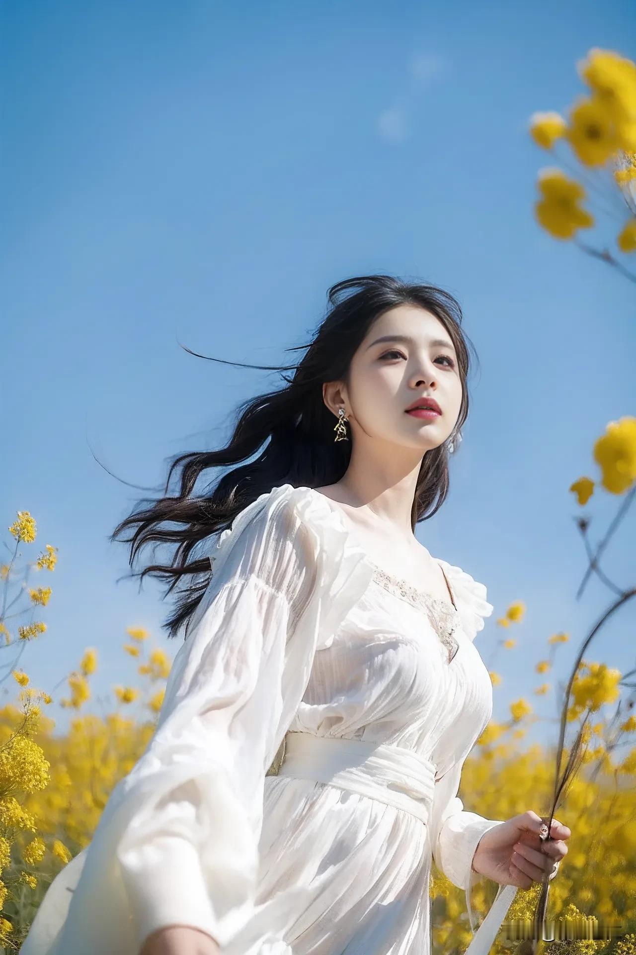 花开如诗，花香如梦。
#手机里的美好春天# 
#人像美图壁纸#