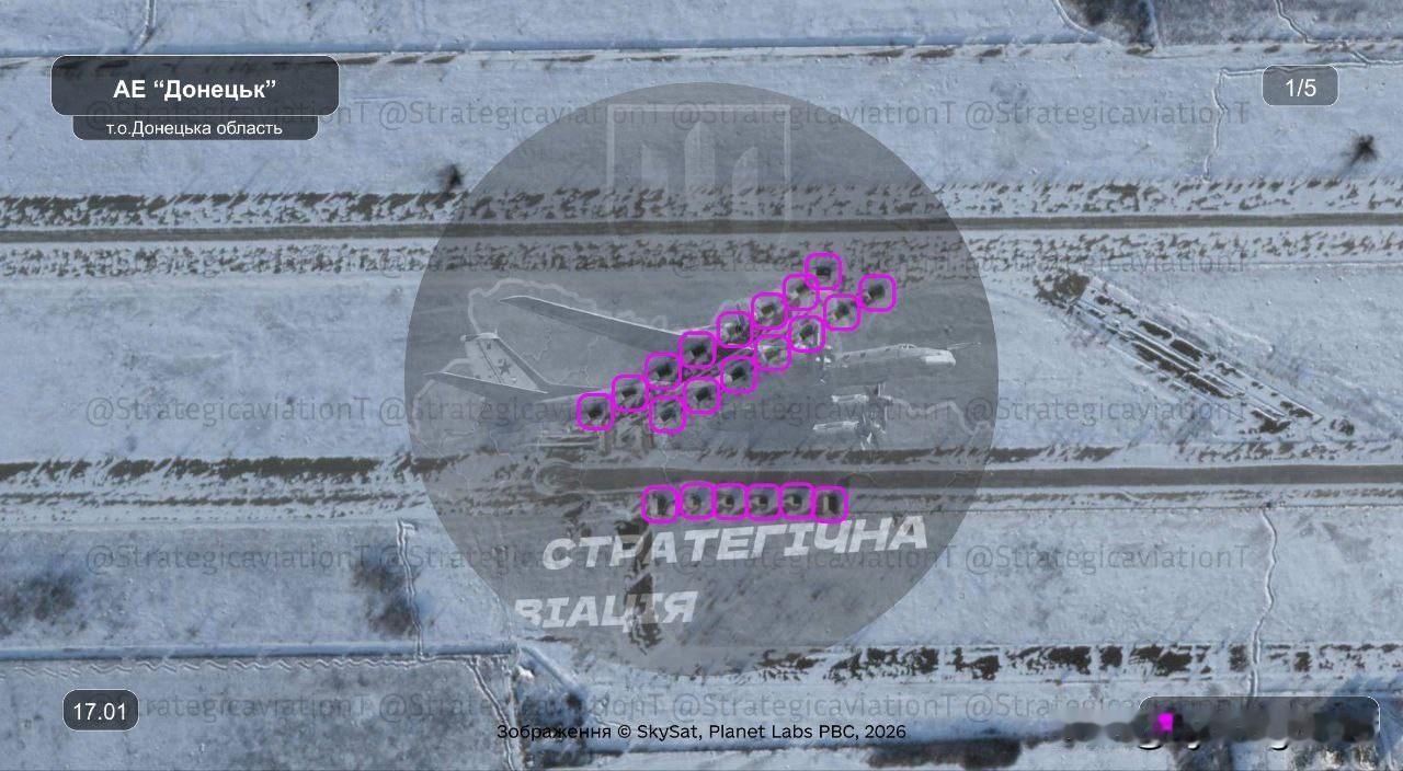 🇷🇺俄罗斯正在顿涅茨克机​​场扩建其无人机发射基础设施。

乌方持续全天候监