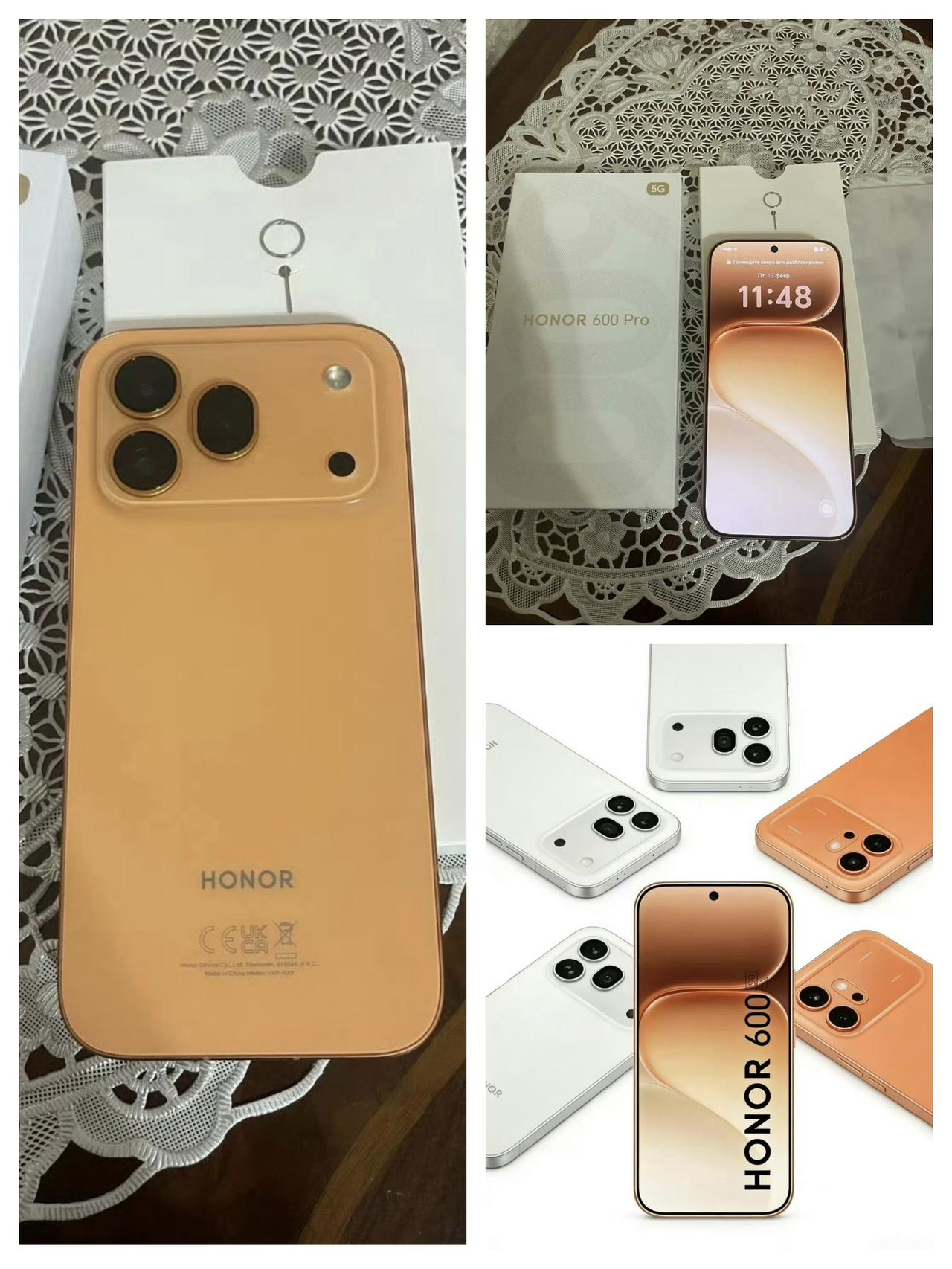 荣耀600系列海外版外观曝光，酷似iPhone1. Pro？

看了外网爆料的荣