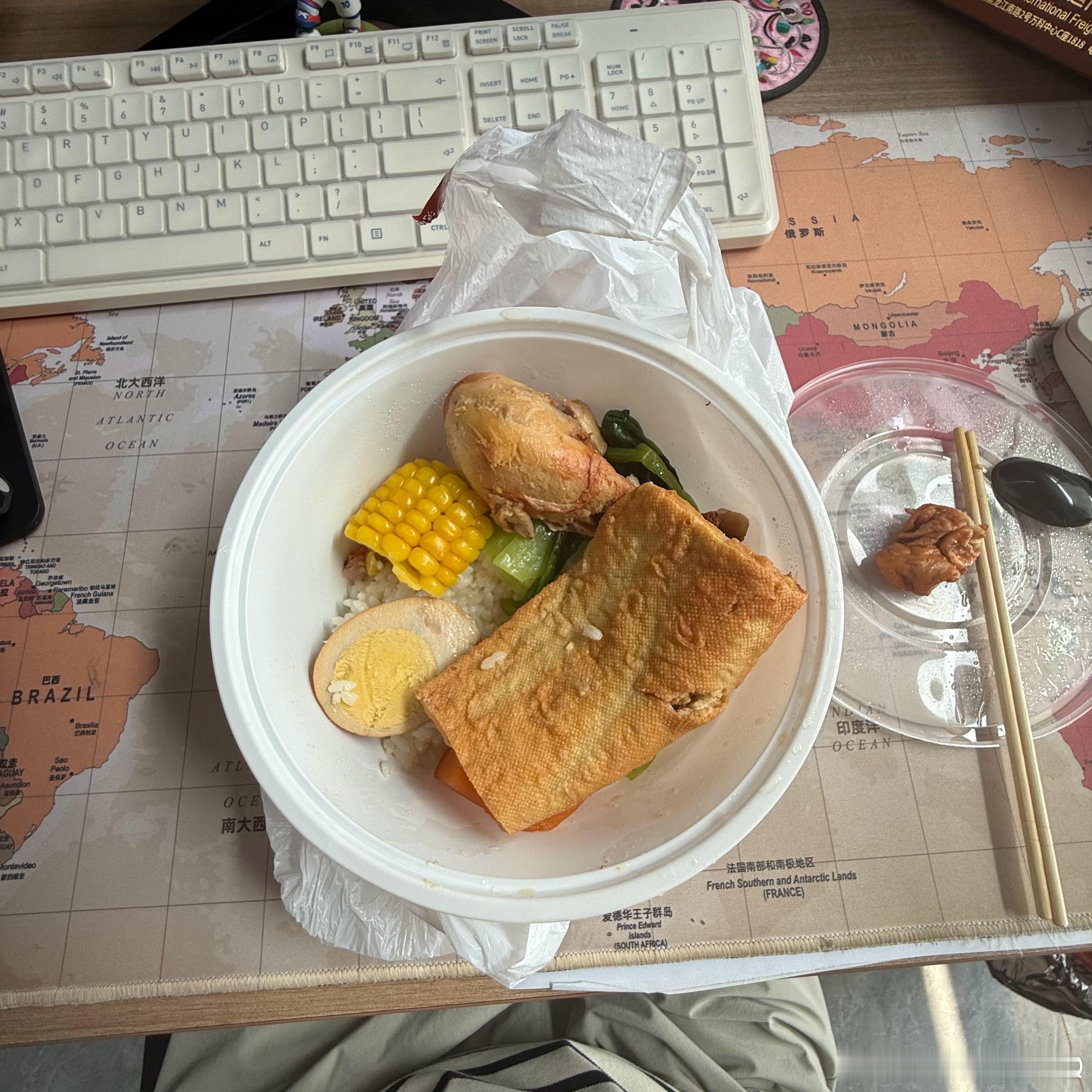 减脂必备沙县鸡腿饭减肥 济南