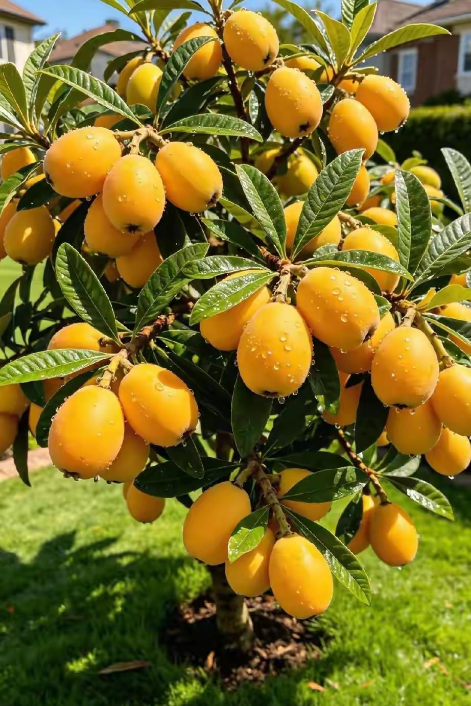 阳光下的诱人水果，新鲜多汁，快来尝鲜！🍑🌞