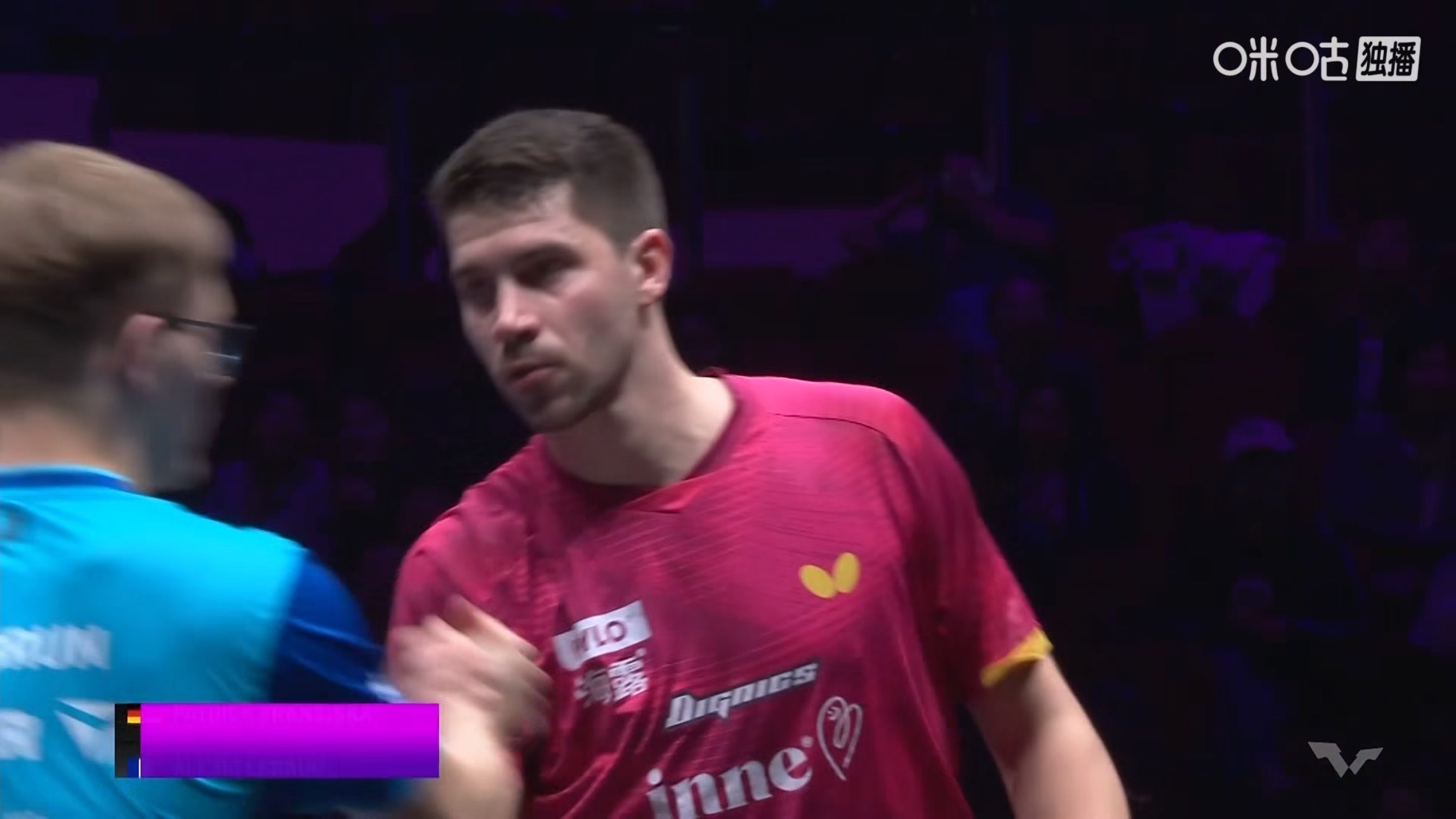 弗朗西斯卡3比0 A勒布伦(11-9，11-7，11-8)晋级wtt重庆冠军赛2