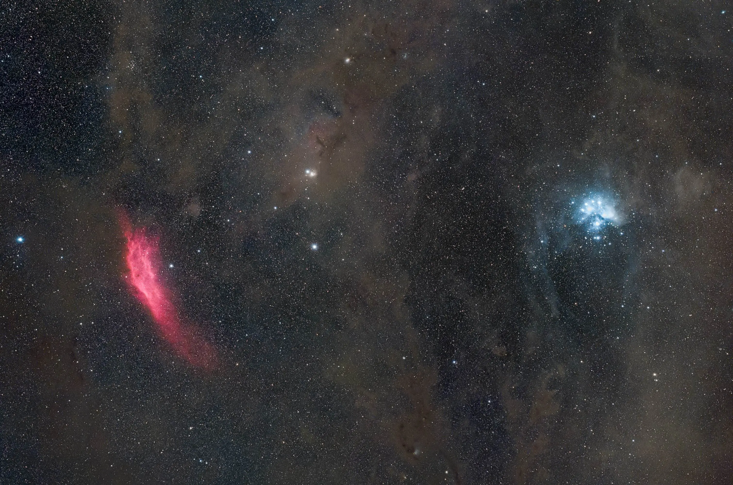 一个形似美国加利福尼亚的星云----加州星云！ 📷尼康Z62➕铭匠500mm