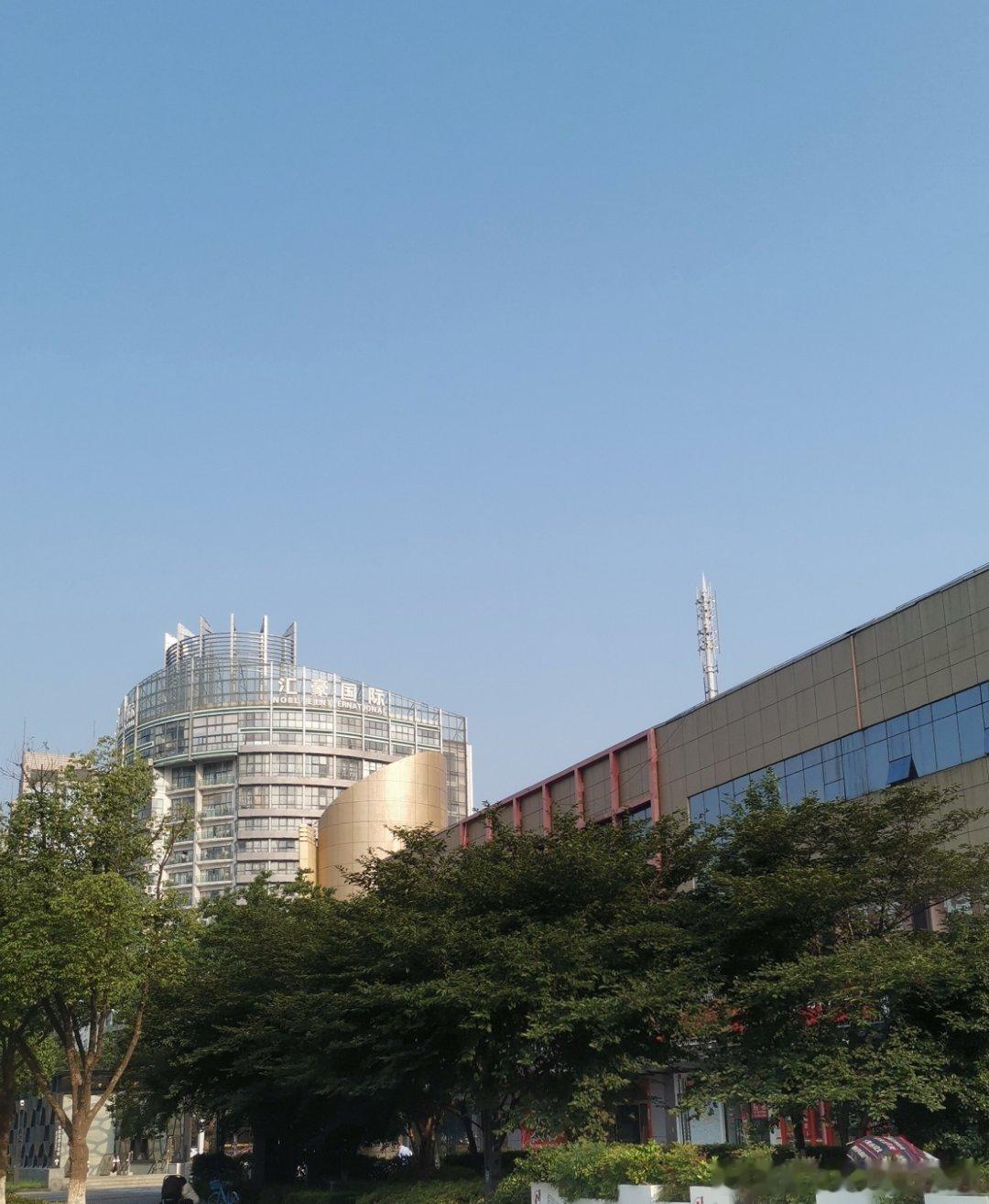 今天出太阳了，气温一下就高了。又开始热了。 
