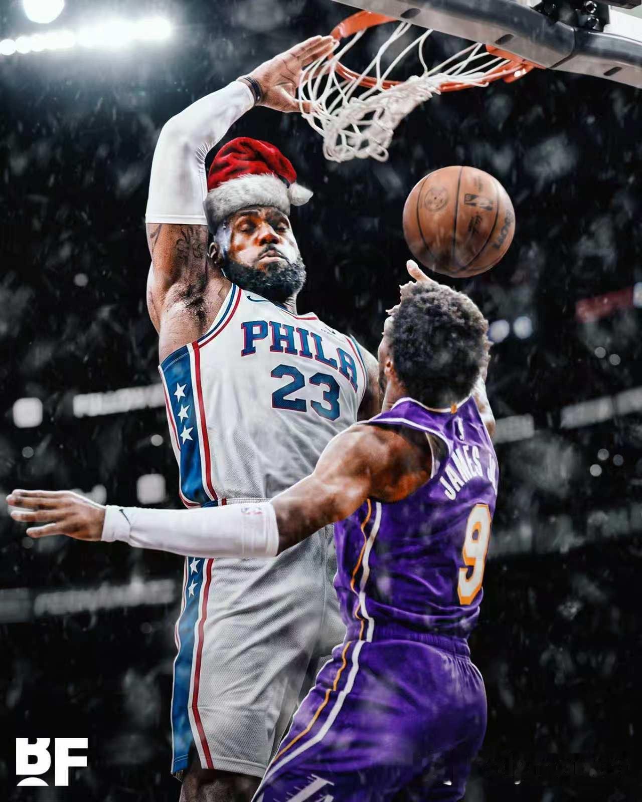 NBA 我们真的要在圣诞节见证詹姆斯对阵布朗尼了！据Polymarket预测，布