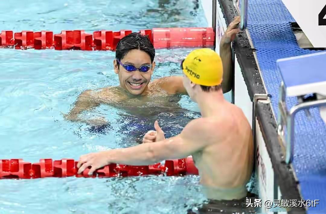 昨晚深圳游泳公开赛真的太精彩了！
07年的山东小将张展硕，在男子200米自由泳决