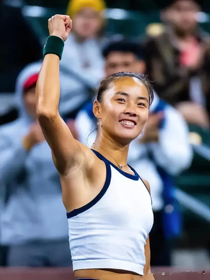 北京时间3月12日凌晨，WTA1000印第安维尔斯站女子单打第三轮，25岁的扬州