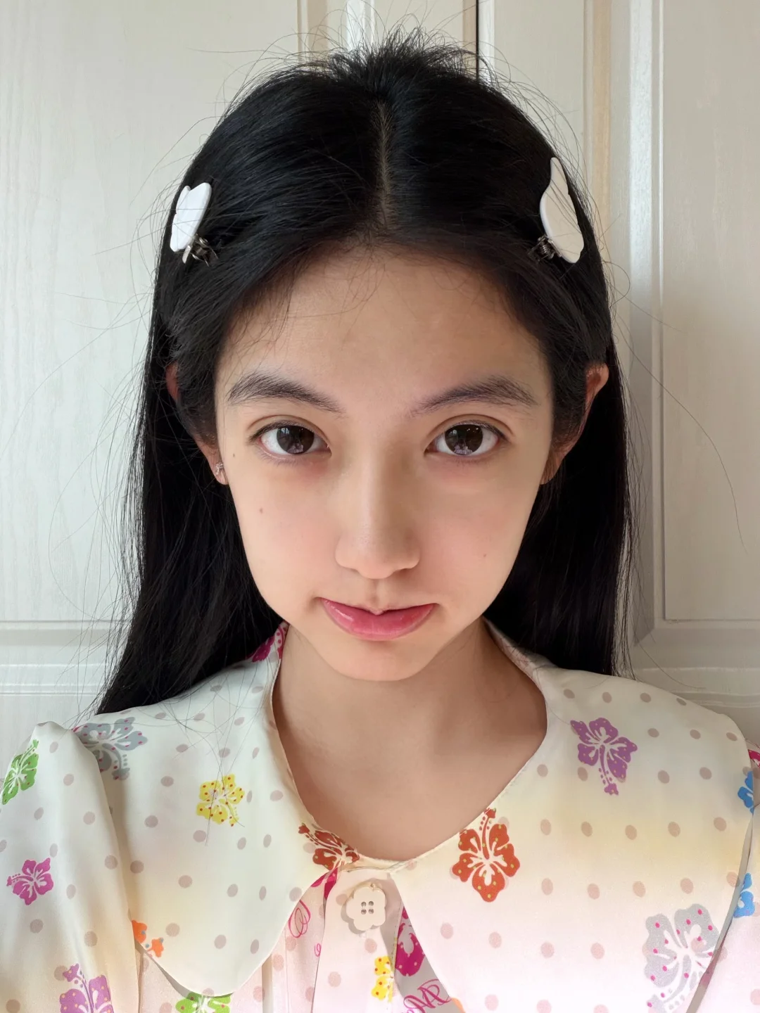 如果有人看到我素颜 说我怎那么可爱就好了