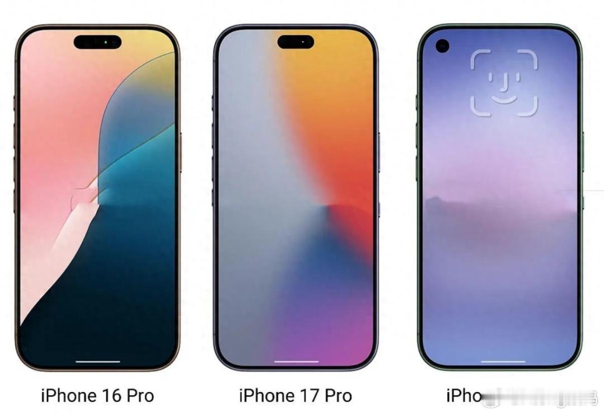 iPhone18 将采用屏下Face ID技术+单挖孔？？这么逆天的设计我怎么一