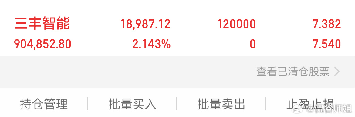 真爱👗三丰智能机器人赛道集体大涨，个股顺势启动拉升，当前涨幅7个多点。人形机器