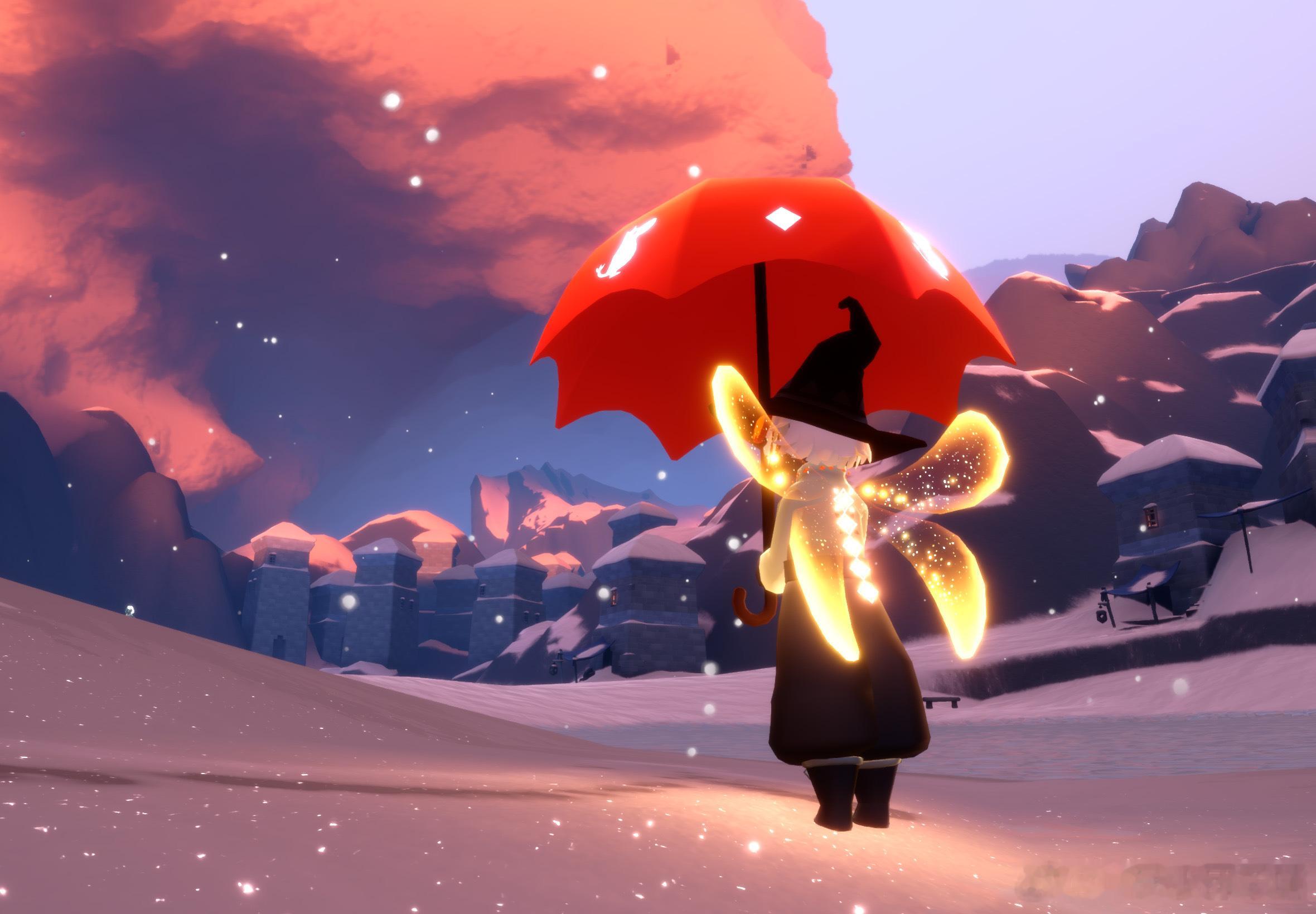 巫师帅哥在雪中等你呦🧙光遇 ​​​