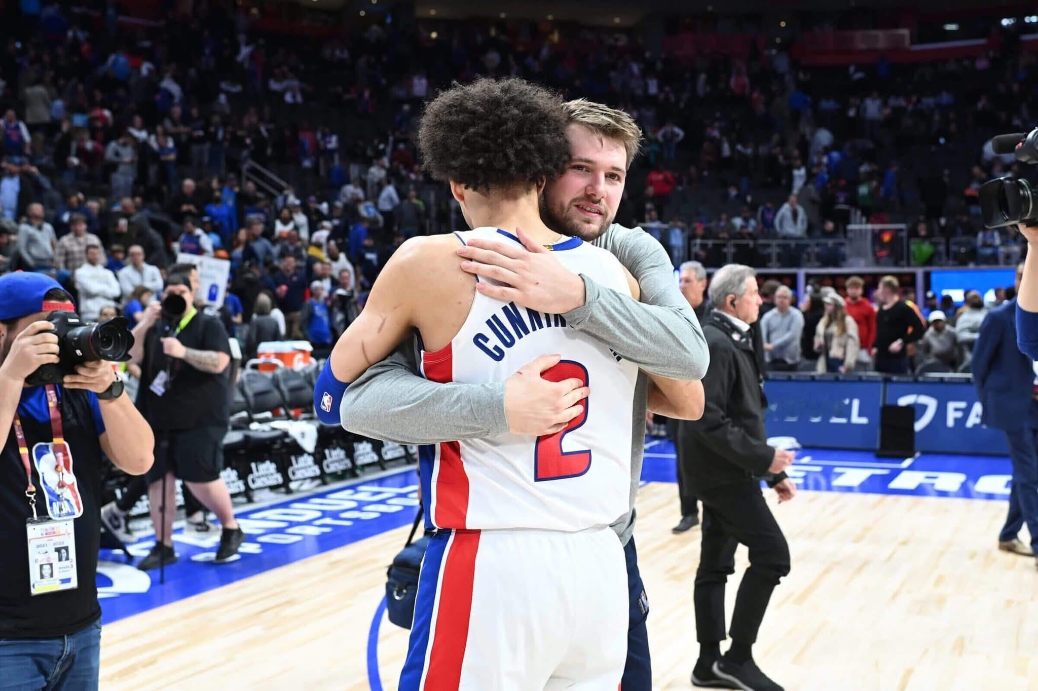 「得咗啦，我哋得咗啦！」活塞同湖人喺季後賽行到幾遠，當然未知，不過NBA經過盧卡