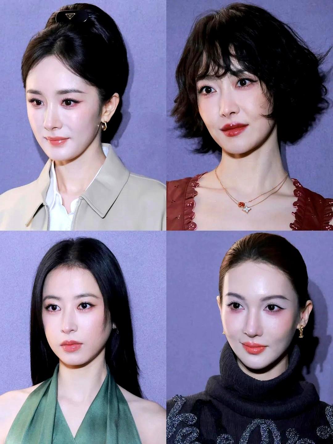 董洁这波气质杀直接把我看傻了！

现在网上吵翻了——有人说周雨彤31岁高颧骨没了