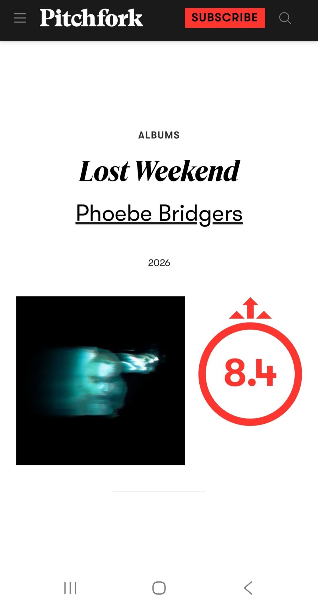 【专业乐评长文】Pitchfork给Phoebe Bridgers 第三张个人专
