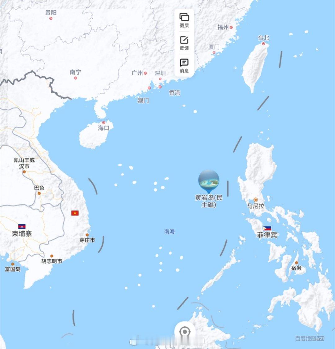 早点填了吧！在上面建个核电站，再来骚扰，一紧张操作不当来个核泄漏也是有可能，据说