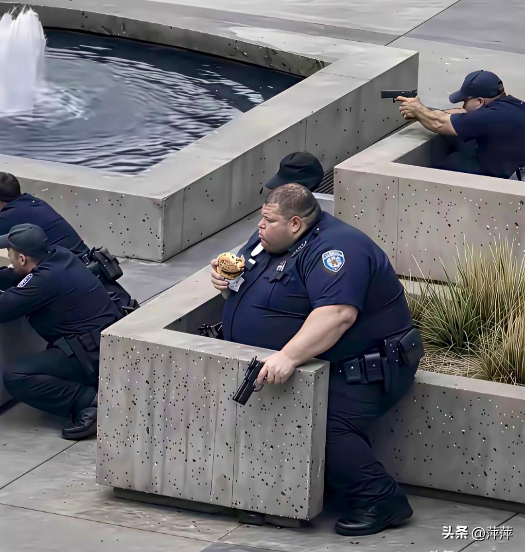 看他吃汉堡感觉很搞笑呢。