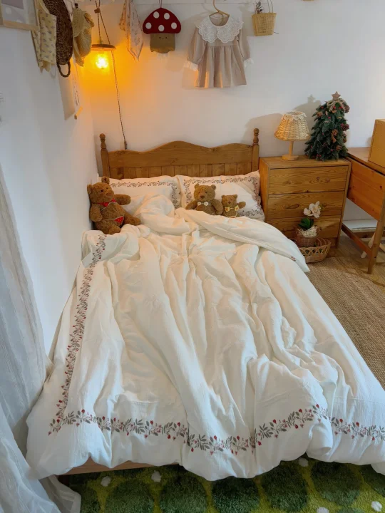 我的复古小卧室🏠 15㎡小窝的松弛感好治愈～