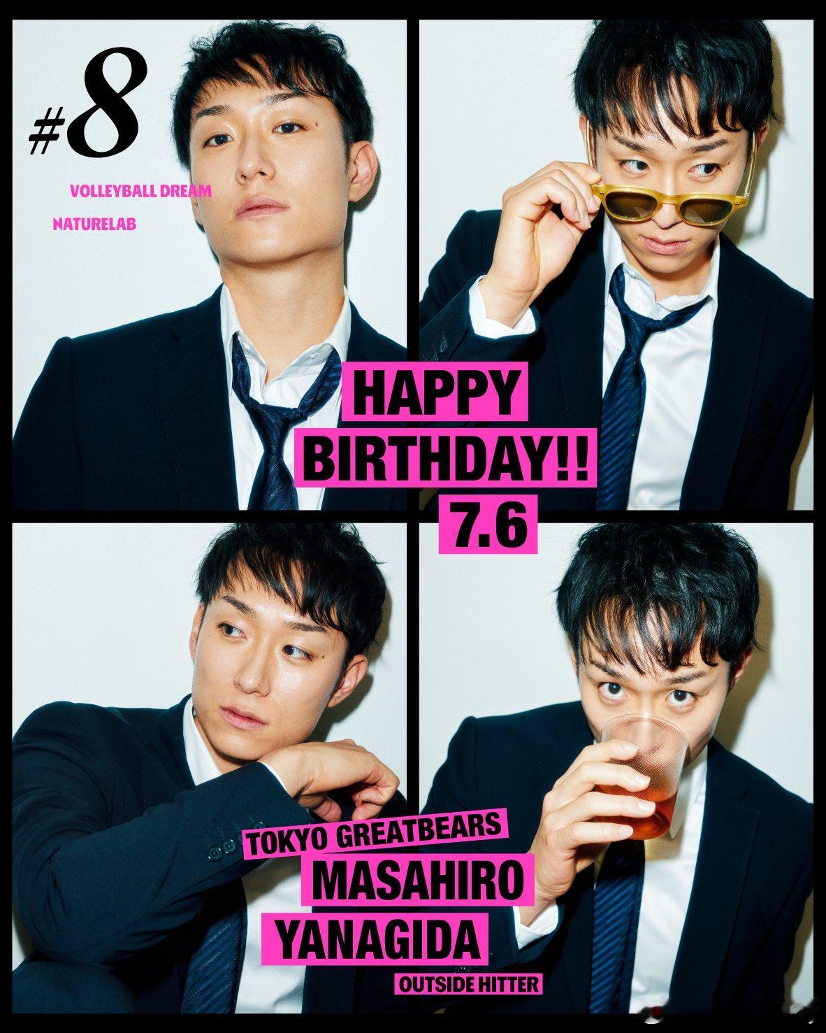 祝Masa 今天34岁生日快乐！男排日本男排