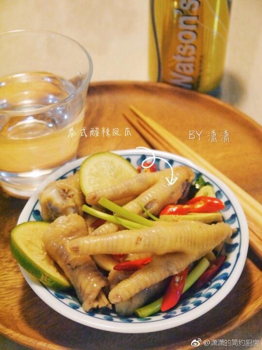 家常菜谱：|泰式酸辣凤爪的做法