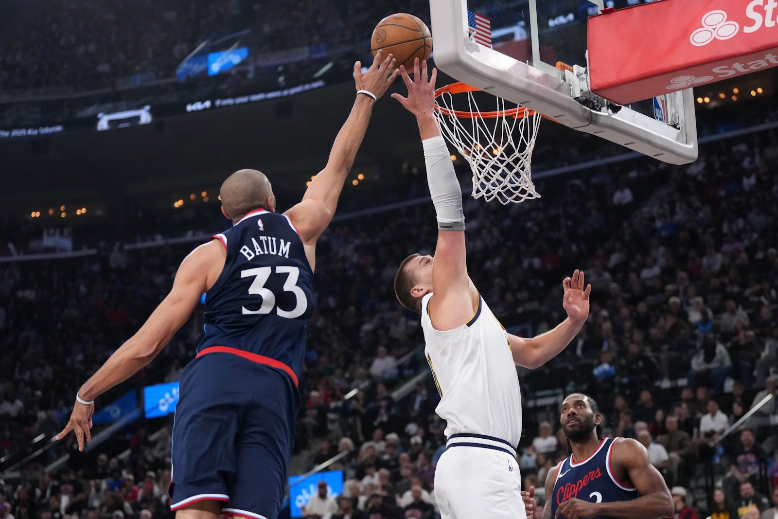 约基奇赛后说他觉得快船会下一场继续重用巴图姆nba ​​​