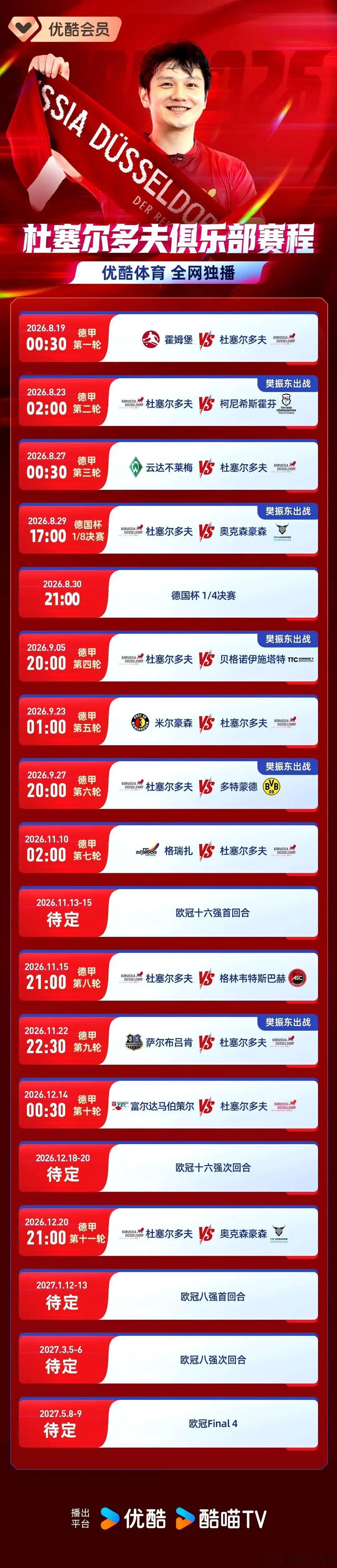 樊振东 Build my own legacy！期待樊振东成就他的新传奇。让我们