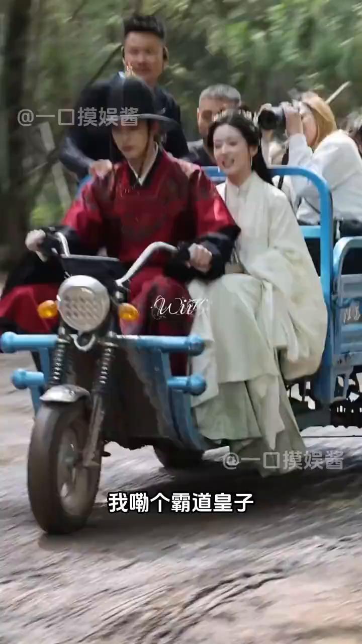 一口摸娱酱。
我嘞个霸道皇子，开三轮带女主及奴仆到街上买奶茶。《窈窈有期》，我真