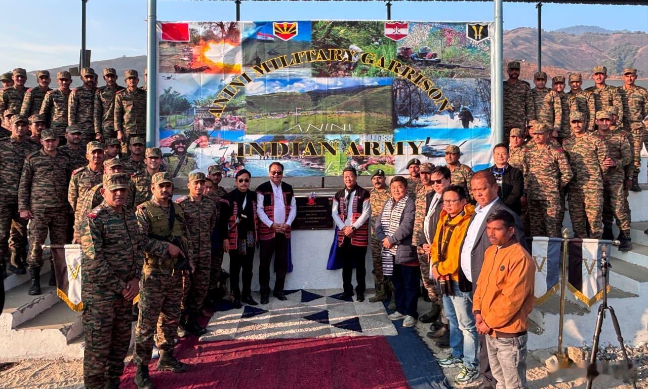 据藏南当地媒体报道，2月1日，印度占领军在阿尼尼投资兴建了一座现代化足球场。阿尼