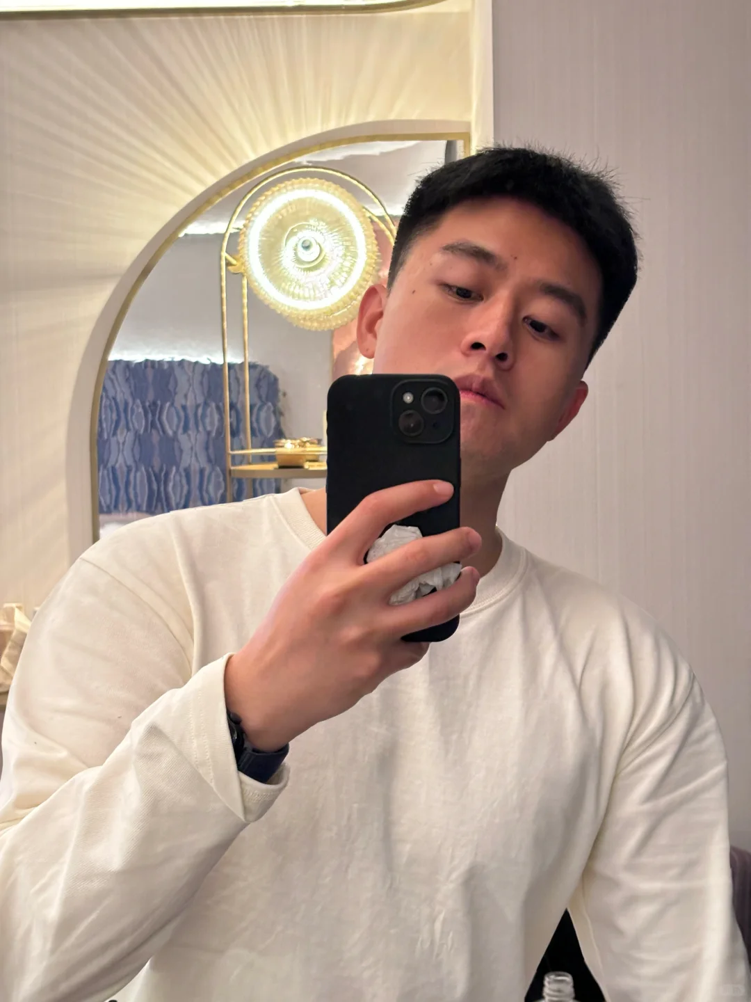 对镜自拍二选一