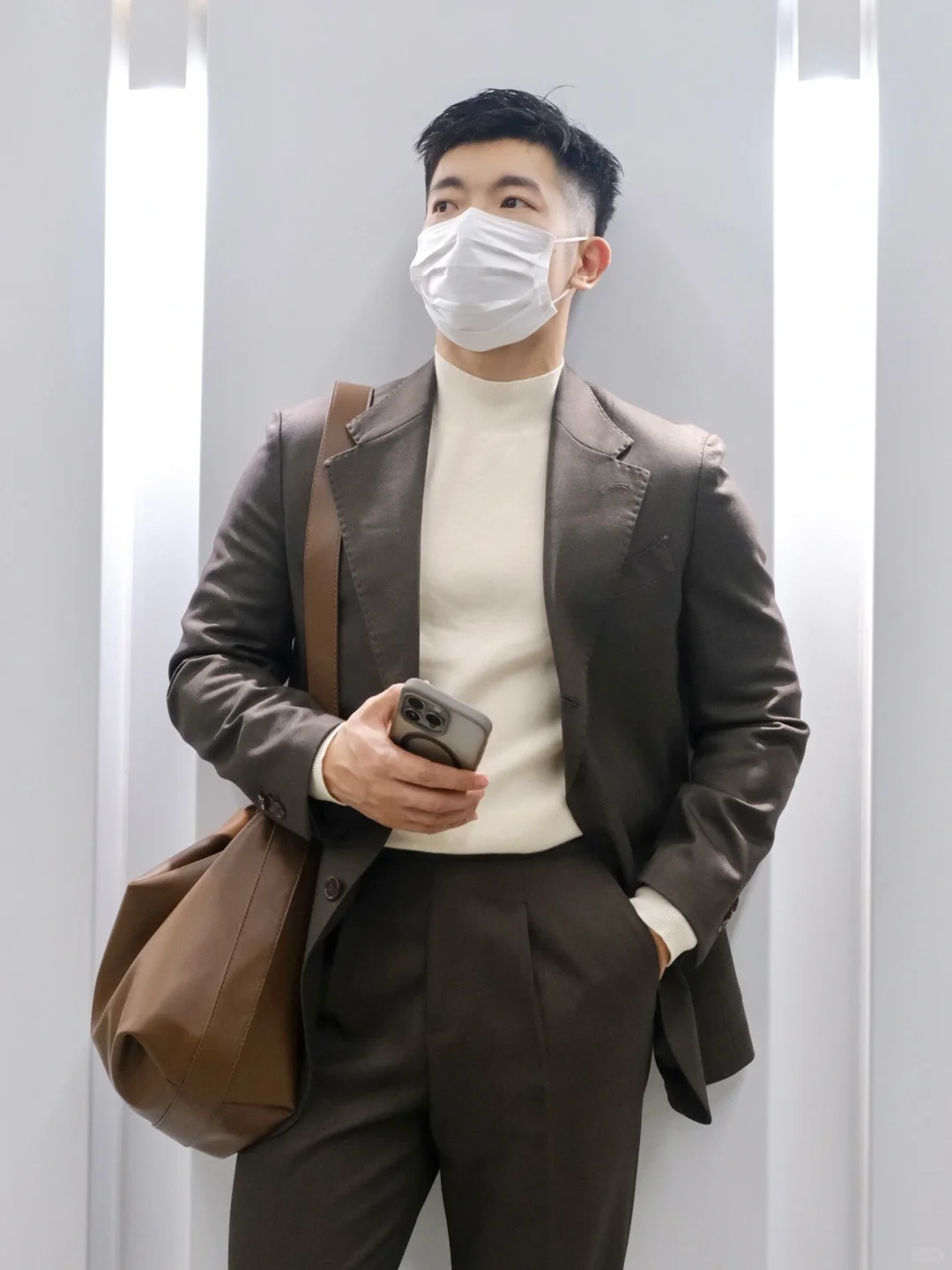 几百块的西装也能好好穿｜男生春季通勤穿搭