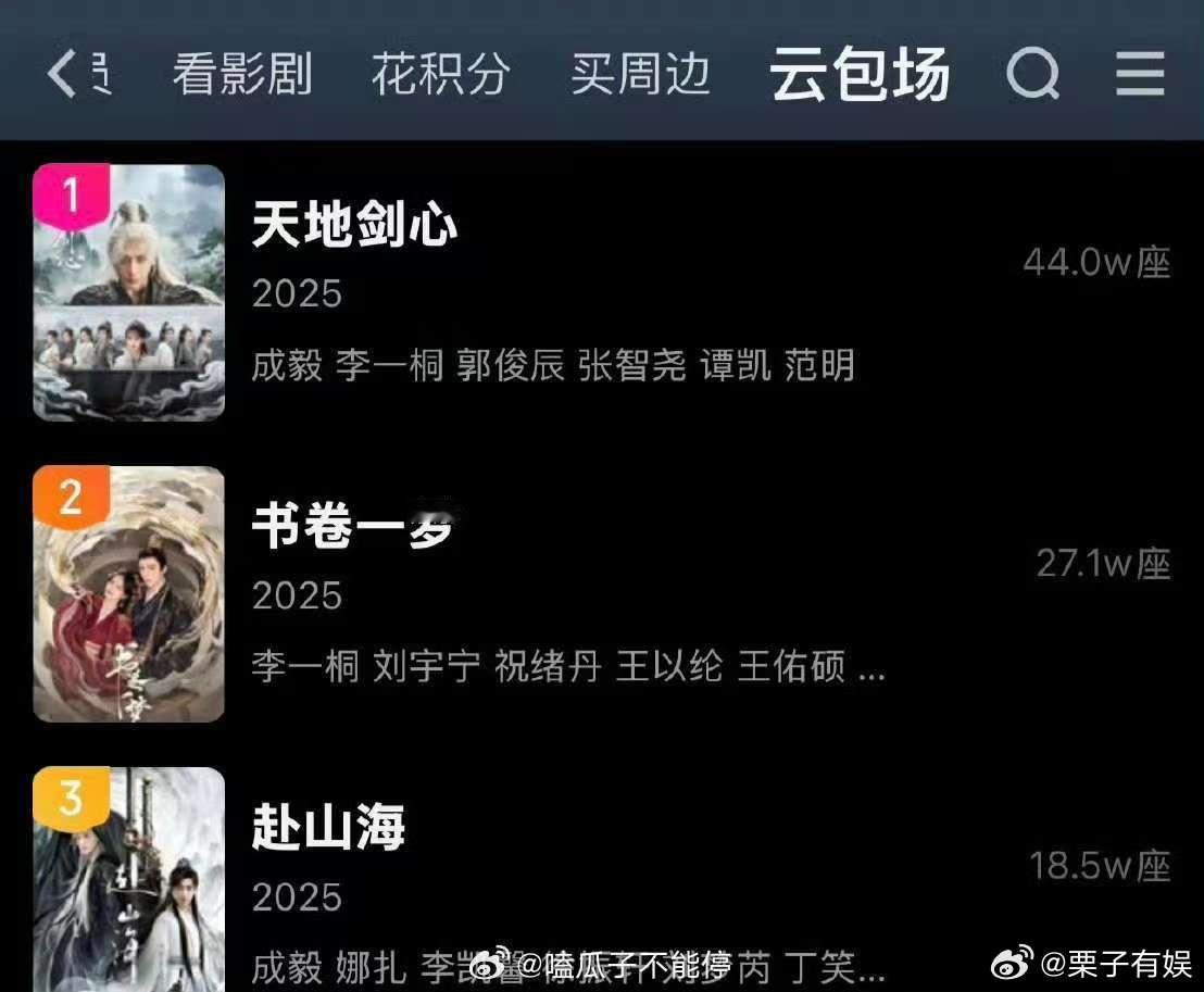 爱奇艺云包场前三名爱奇艺云包场前三爱奇艺云包场前三名，不错，[期待][期待] ​