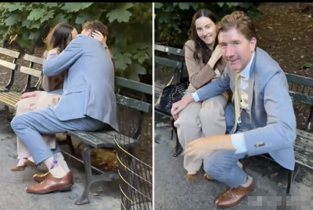 纽约中央公园这男主最冤的不是被人家拍照，被人家发网上了。最冤的是按美国法律，拍摄