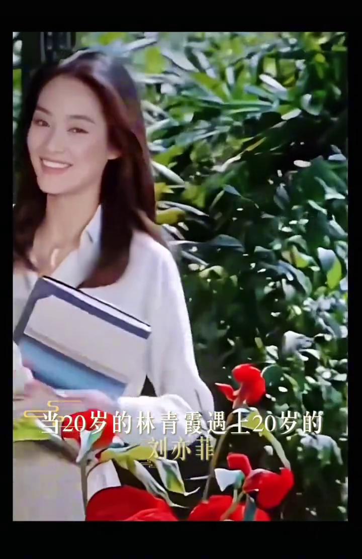 华语影史两大绝色美人。
当20岁的林青霞遇上20岁的刘亦菲，朋友们单论颜值，站在