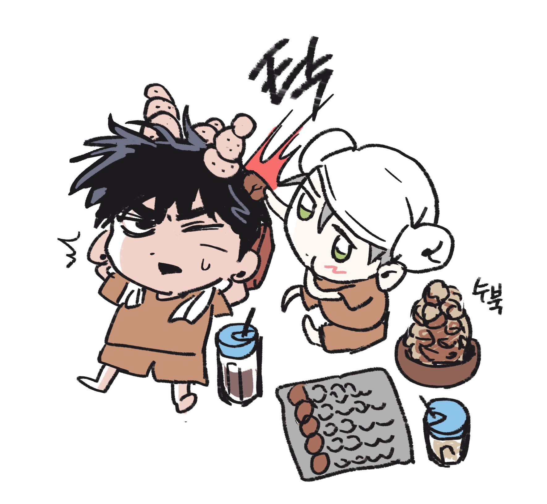 #杀戮关系# 一边汗蒸一边挨揍 ​​​