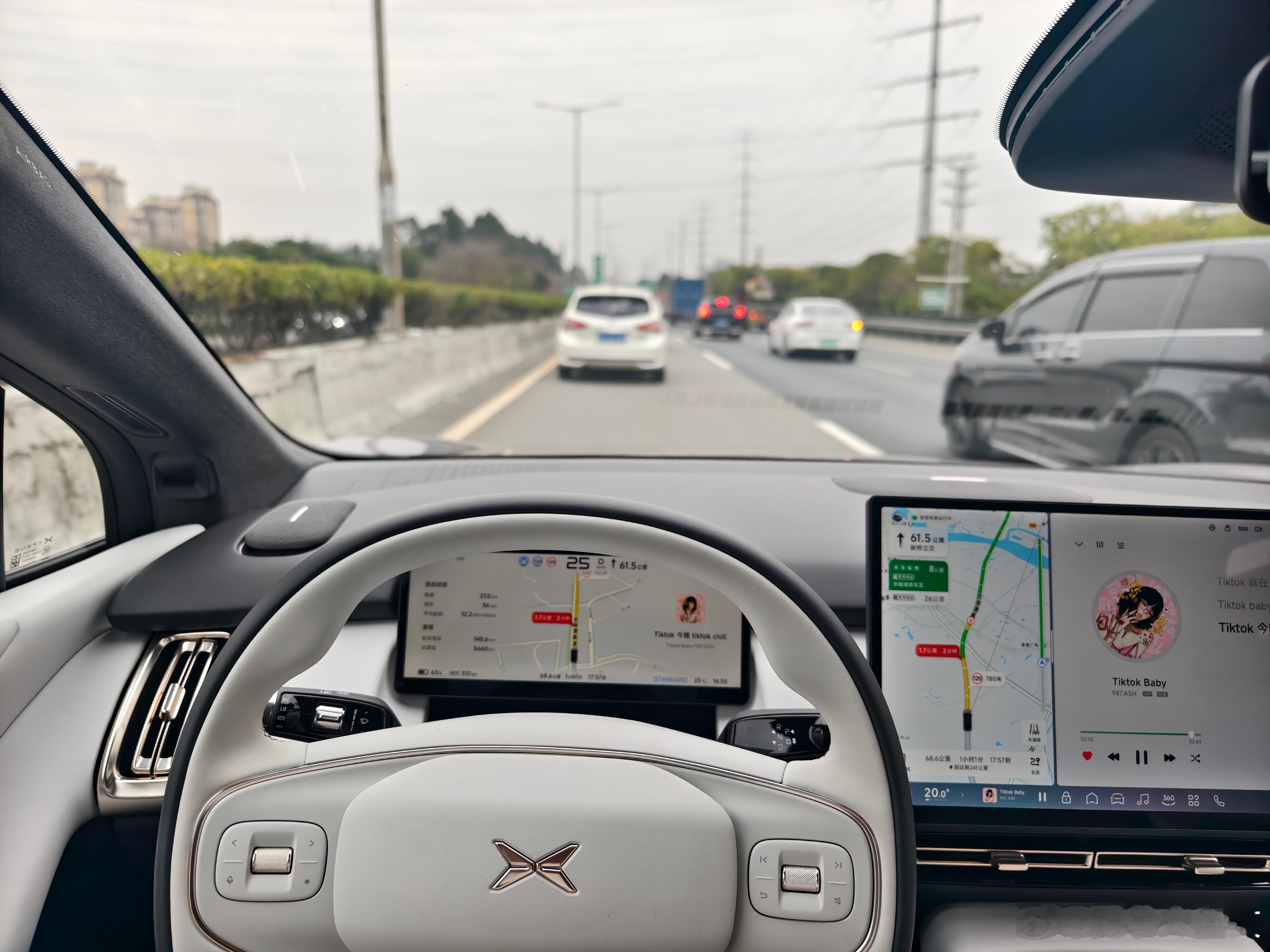 又回深圳啦， 小鹏p7+ XNGP智驾一路稳稳护航！✌️  