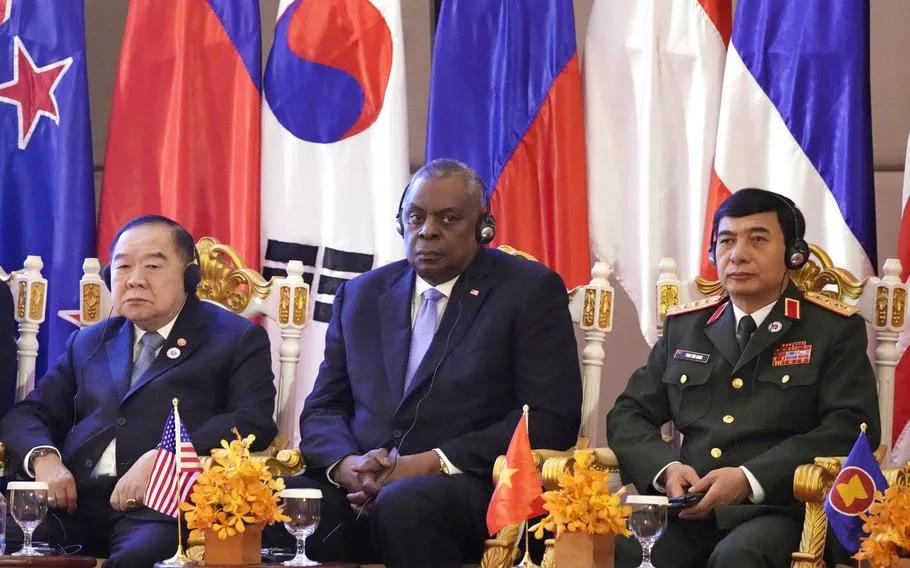 美国国防部周五在华盛顿发表声明称，奥斯汀将于下周出访新加坡、柬埔寨和法国。
他将