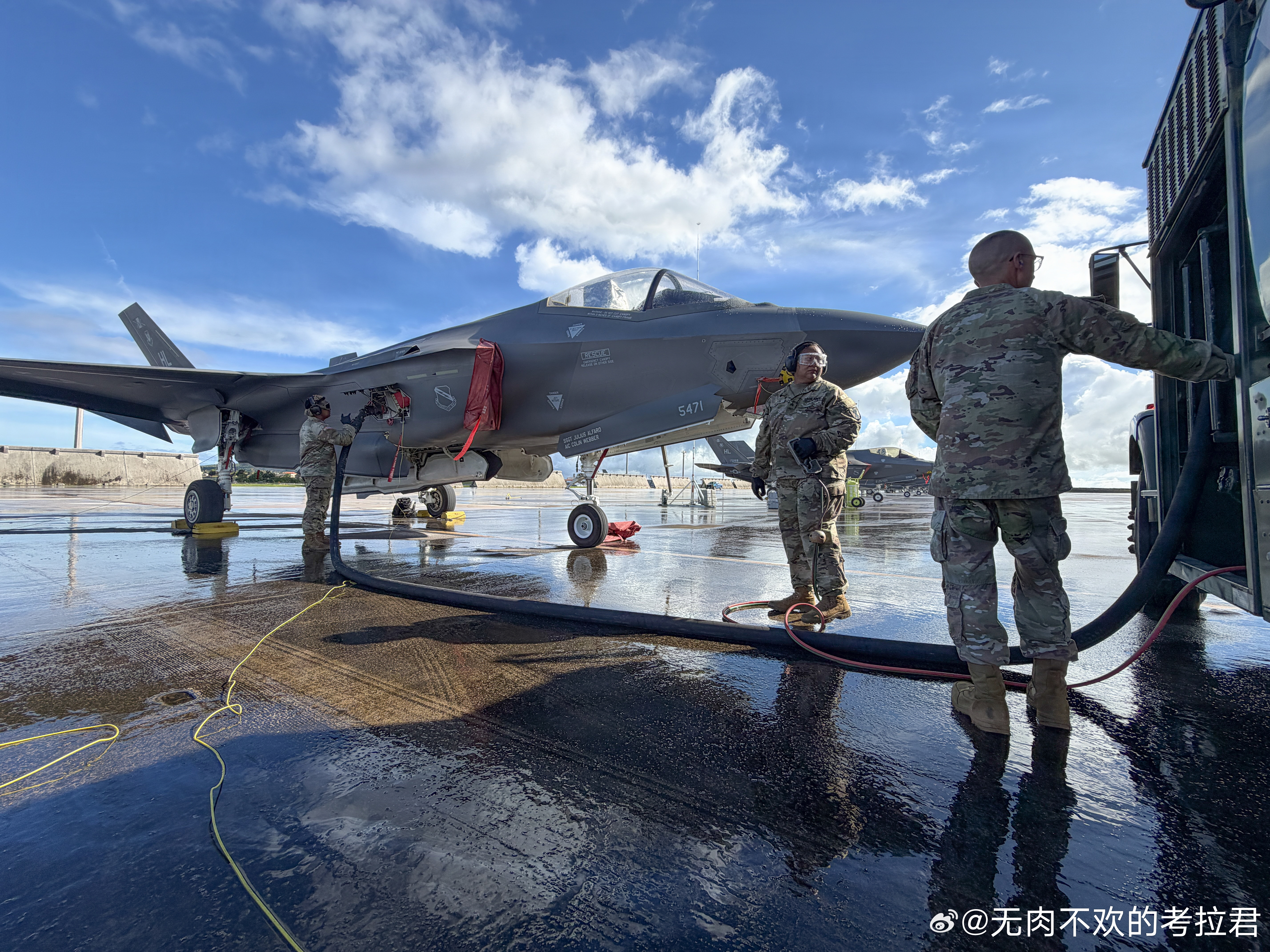 2026年6月22日，关岛安德森空军基地 