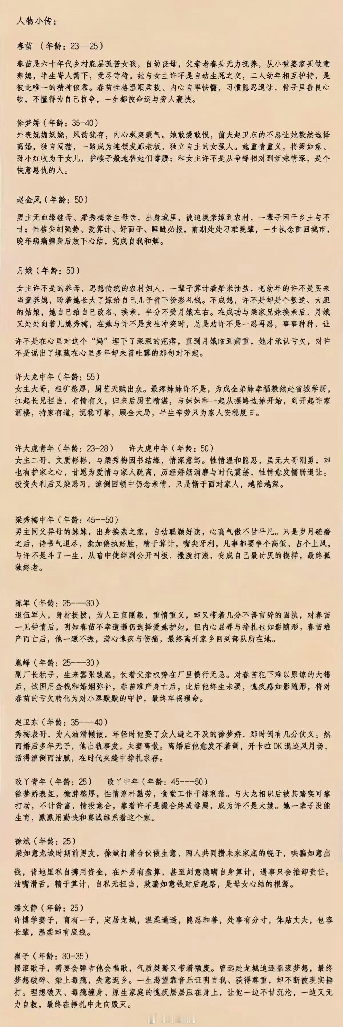 湖南卫视年代剧《柿柿如意》近日云南开机任    敏·饰·许不是张晚意·饰·梁贵生