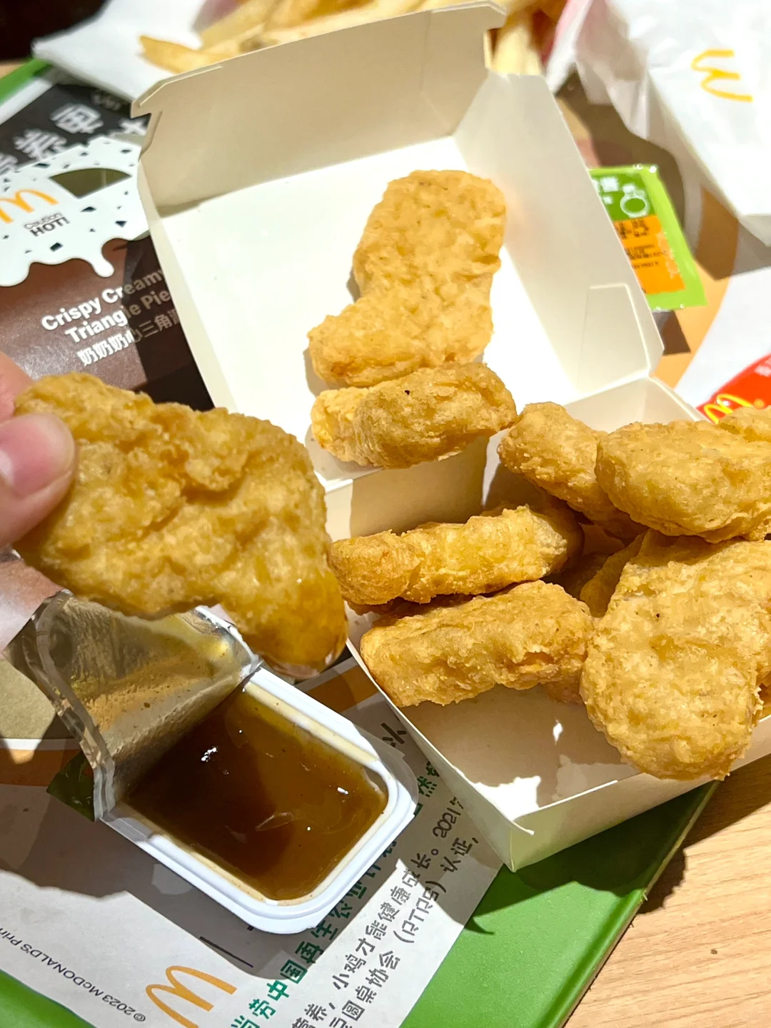 麦麦也太宠粉了吧‼️大口吃肉，快乐管够‼️
