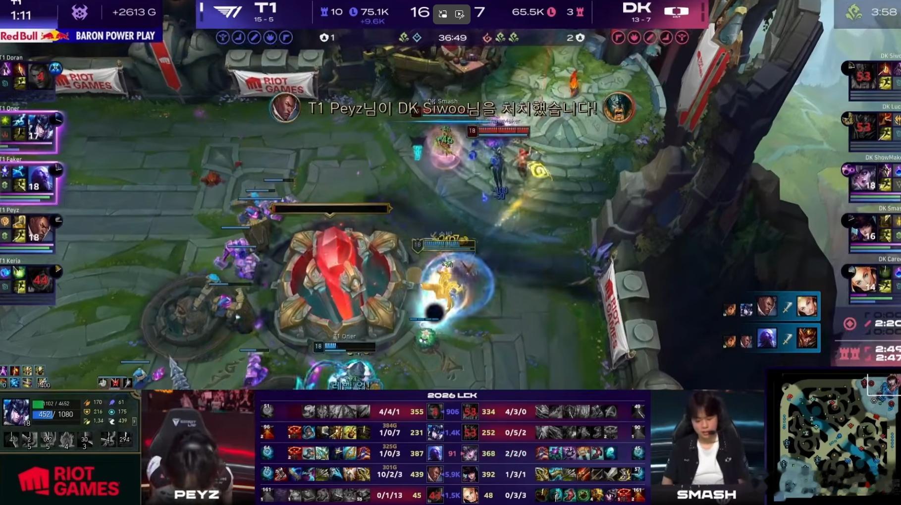 T1 2-0 DK恭喜T1 2-0横扫DK拿下本场比赛的胜利！T1二比零DK拿下