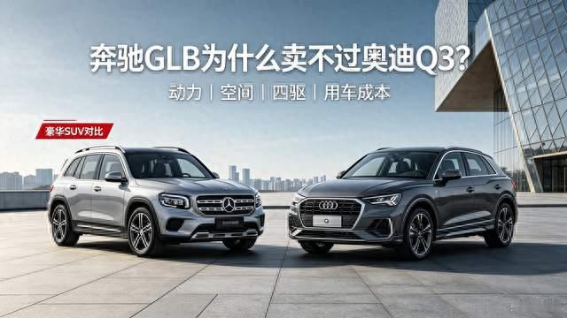 奔驰GLB为什么卖不过奥迪Q3？核心差距一次性讲清